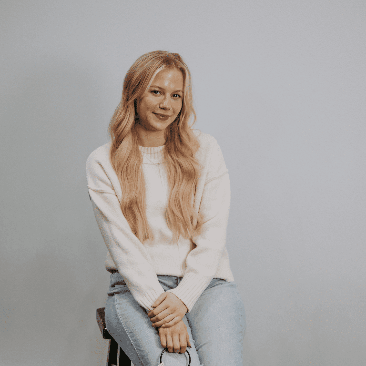 Portrait of Katie Kearns, a professional stylist at Craft Studio, showcasing their expertise and style.