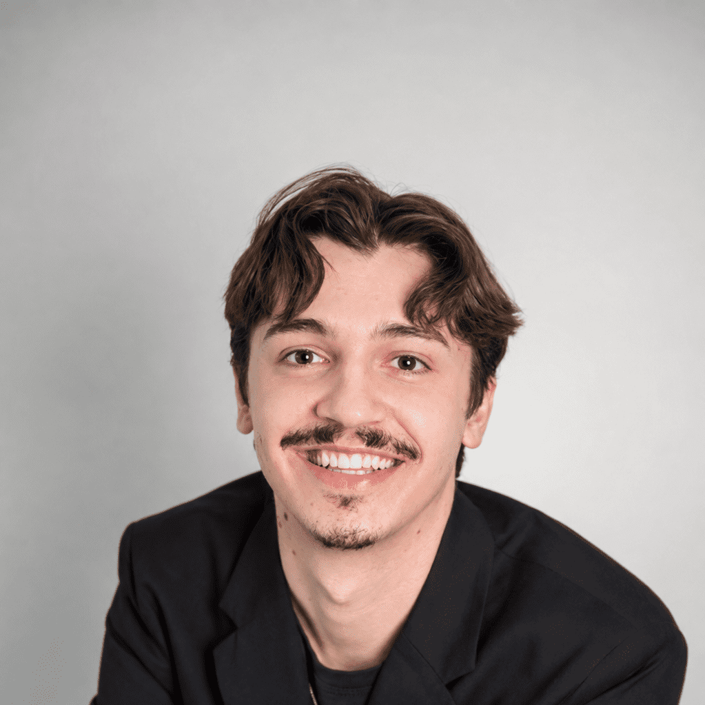 Portrait of Gabriel Parker, a professional stylist at Craft Studio, showcasing their expertise and style.