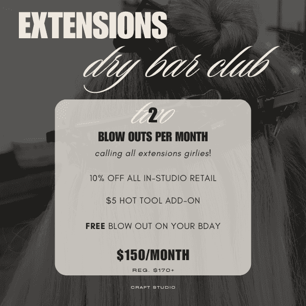 Blow out membership offer: 2 per month, discounts, $5 add-on, birthday special, $150/month.