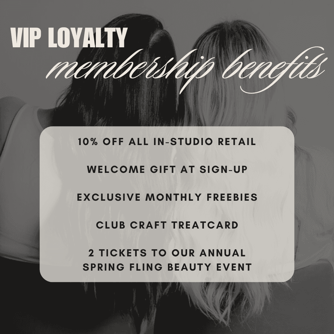 VIP loyalty perks: discounts, gifts, freebies, club card, and event tickets.